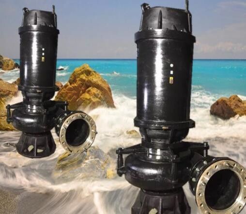 pompe à moteur submersible principale 400QW1250-5-30 d'eaux d'égout de la pompe 160kw des eaux usées de 15m