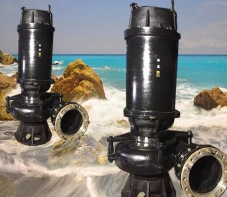 pompe à moteur submersible principale 400QW1250-5-30 d'eaux d'égout de la pompe 160kw des eaux usées de 15m